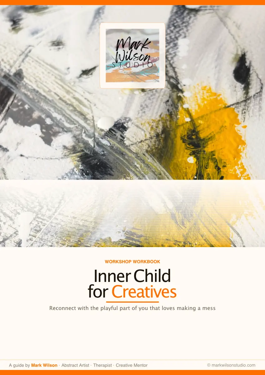 Abstract artwork by Mark Wilson for the Ignite creative workshop